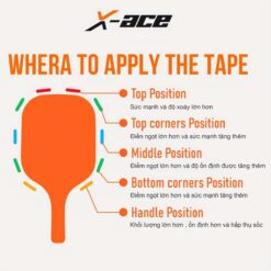 Alternative view of Miếng Dán Nặng Đầu Vợt Pickleball X-Ace - Chính Hãng