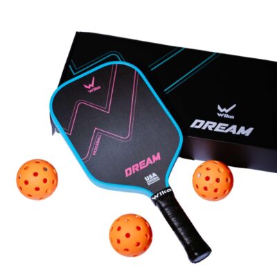 Vợt Cặp Pickleball Wika Dream với tay cầm PU thấm hút mồ hôi