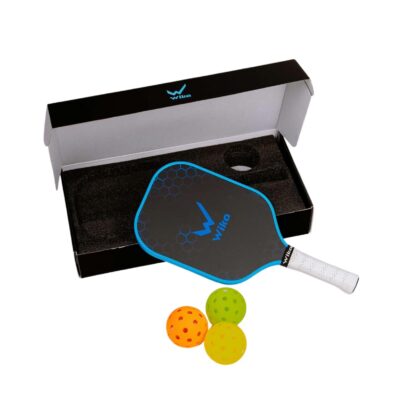Vợt Cặp Pickleball Wika Vigor với tay cầm PU thấm hút mồ hôi