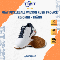 Giày Pickleball WILSON RUSH PRO ACE RG OMNI - Trắng Chính Hãng
