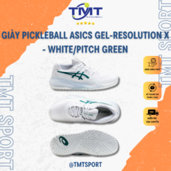 Giày Asics Gel-Resolution X White Pitch Green Chính Hãng