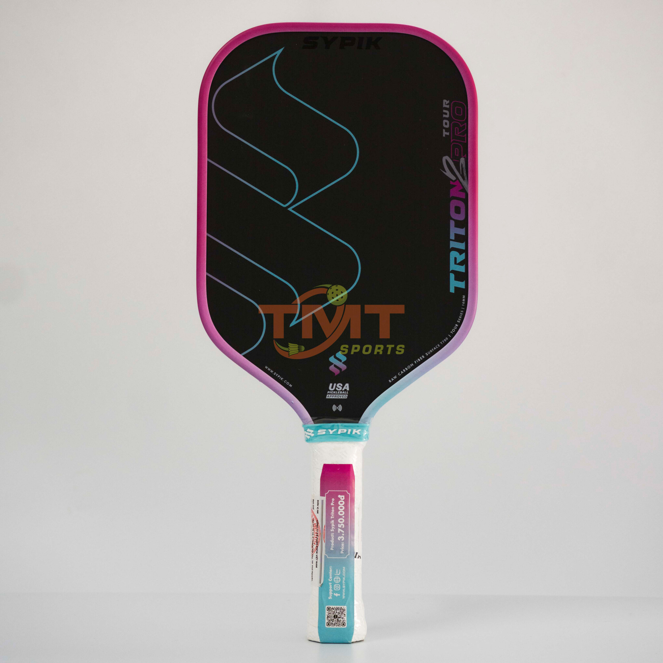 Vợt Pickleball SYPIK TRITON PRO GEN 2 (16mm) – Timber chính hãng tại TMT Sports