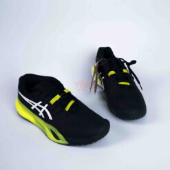 Giày Asics Gel-Resolution X Xanh Đen chính hãng với công nghệ GEL và DYNAWALL ổn định, lý tưởng cho pickleball, bán tại TMT Sports