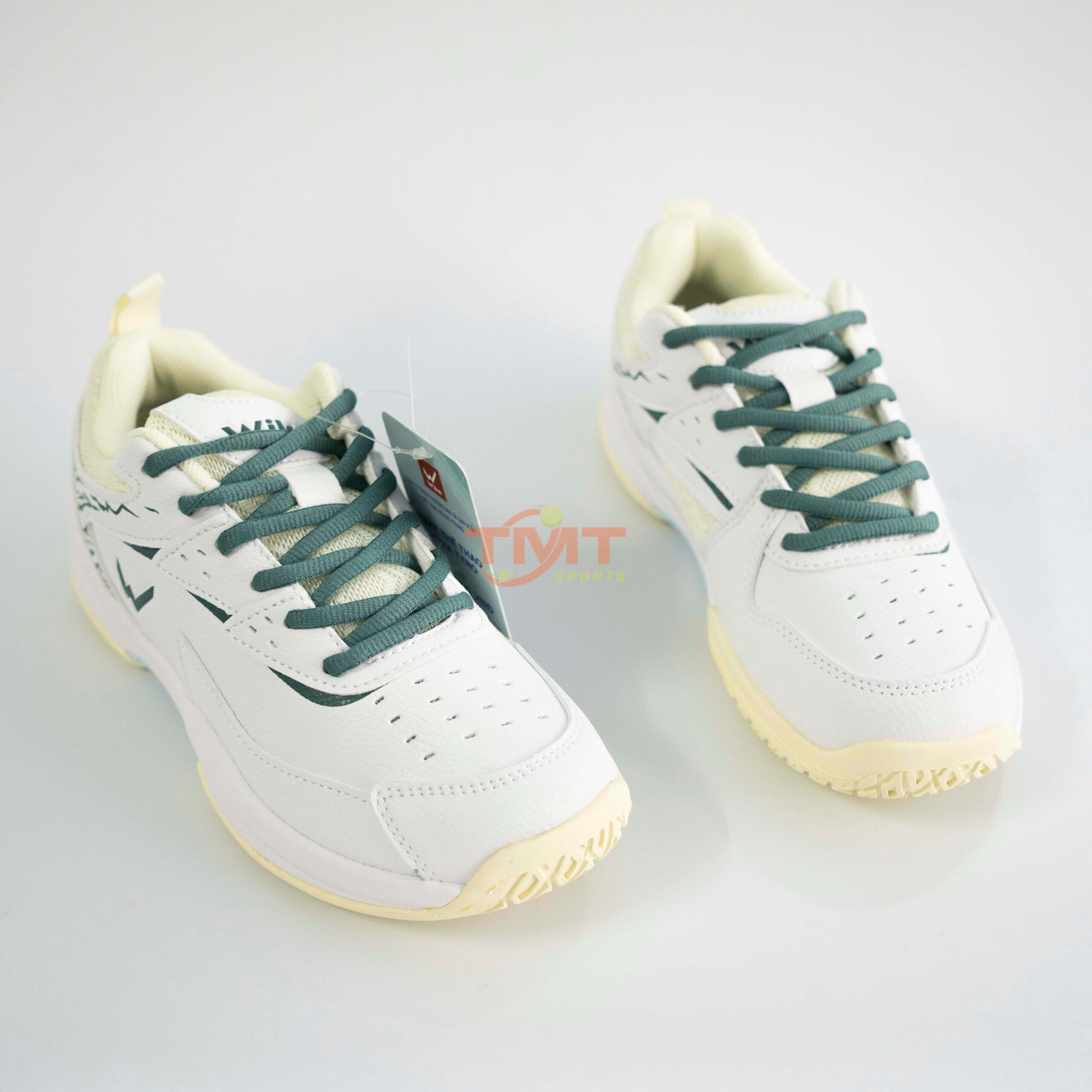 Giày Pickleball Wika Tyno Trắng chính hãng tại TMT Sports