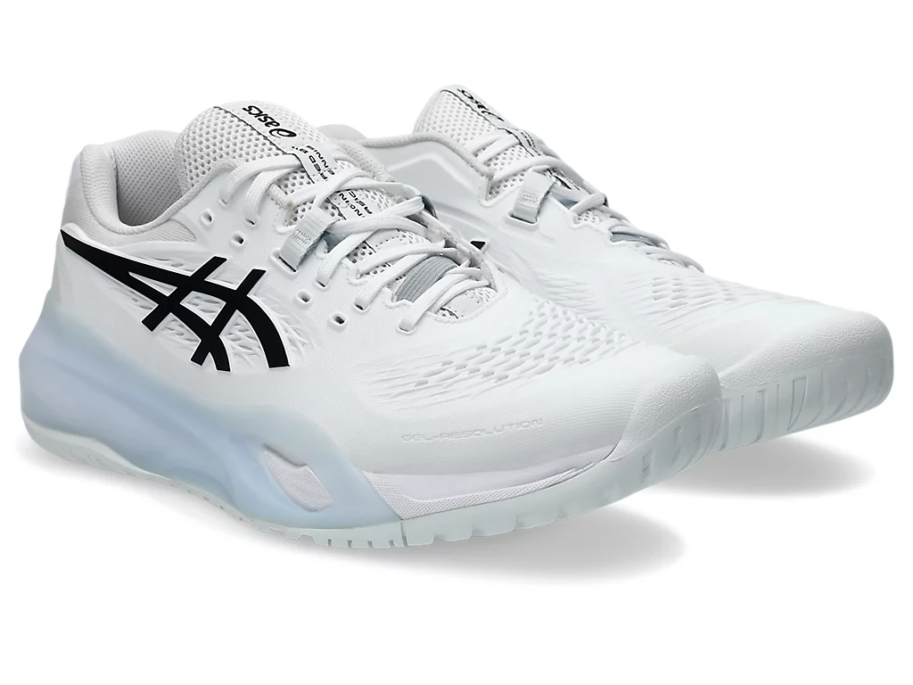 Giày Asics Gel-Resolution X - Trắng Đen chính hãng, phiên bản 2025, với công nghệ DYNAWALL ổn định và GEL êm ái, bán tại TMT Sports