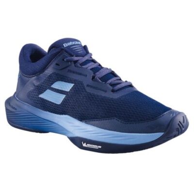 Giày tennis Babolat SFX 4 All Court Men Đen Xanh chính hãng tại TMT Sports, giày tennis cao cấp.