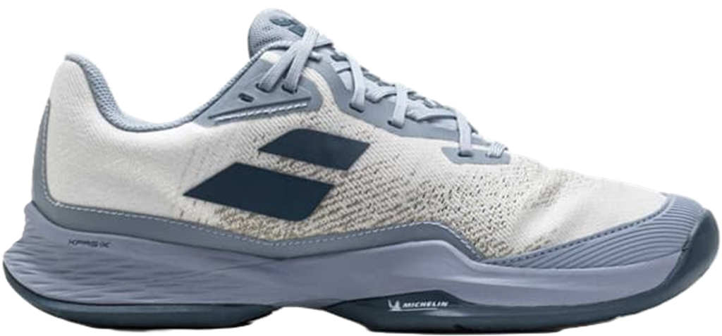 Giày Babolat Jet Mach 3 All Court Men Xám chính hãng tại TMT Sports, thiết kế bền bỉ, hỗ trợ chơi tennis