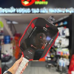 Alternative view of Vợt Pickleball Leopard Red Eyes-16mm (Trắng/đỏ/đỏ đen trắng)